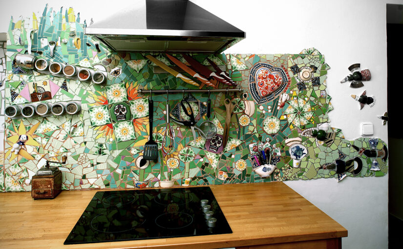 Dají se ruční obklady využít pro uměleckou mozaiku?