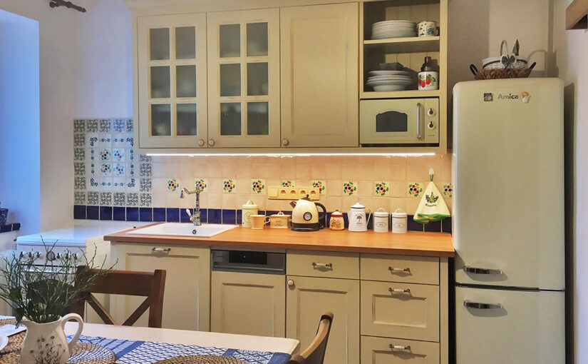 Kuchyně s vůní fialek